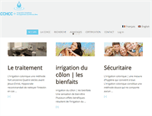 Tablet Screenshot of cchcc.ca